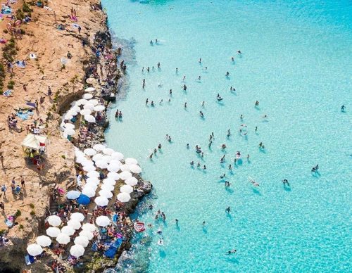 blue lagoon beach comino island