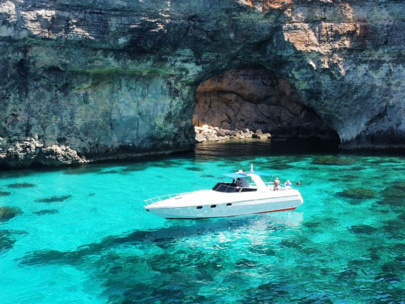 Private Boat Rental – Comino, Blue Lagoon, Crystal Lagoon and Gozo – 7 hrs – Boat Charter Malta #6