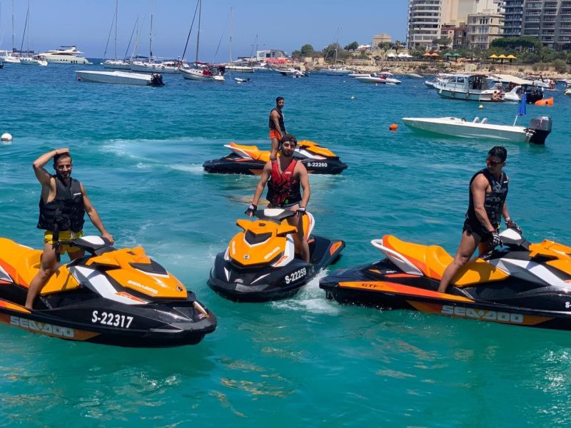 Jet Ski Rental – Sea Doo GTI 130 – Explore Comino, Blue Lagoon, Crystal Lagoon and Gozo – 3 Hrs – Boat Charter Malta #222