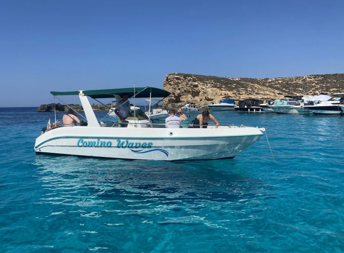 Private Boat Trip to Comino, Blue Lagoon and Gozo – 4 Hrs – Boat Charter Malta #250