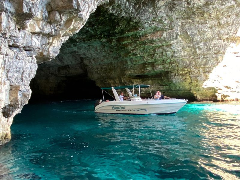 Private Boat Trip to Comino, Blue Lagoon and Gozo – 4 Hrs – Boat Charter Malta #250