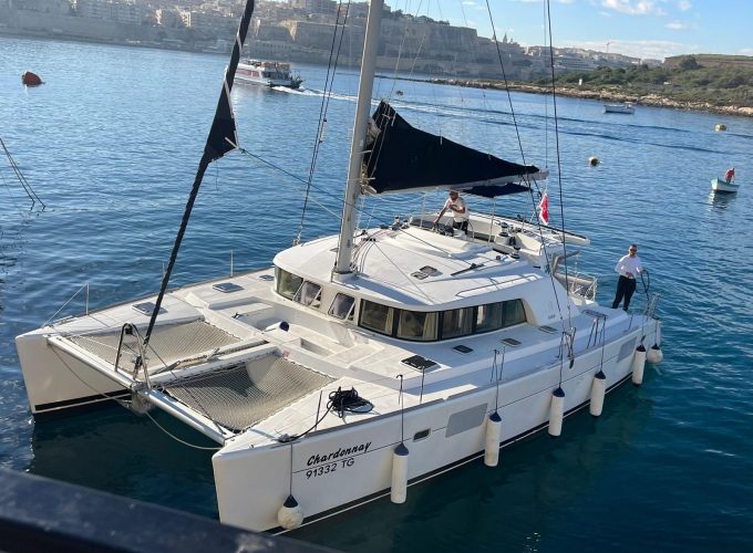 Private Catamaran Hire to Comino, Blue Lagoon, Crystal Lagoon and Gozo – 8 Hrs – Boat Charter Malta #285