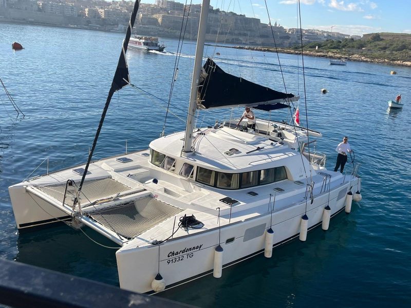 Private Catamaran Hire to Comino, Blue Lagoon, Crystal Lagoon and Gozo – 8 Hrs – Boat Charter Malta #285