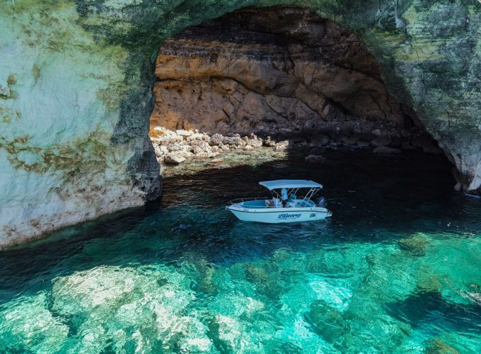 Private Boat Rental – Explore Blue Lagoon, Crystal Lagoon and Gozo – 3 Hrs – Boat Charter Malta #279